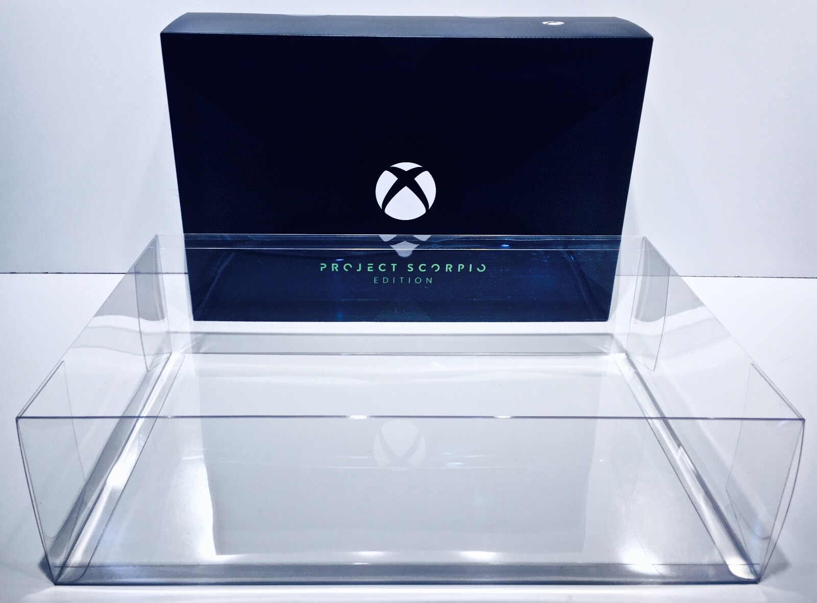 1 Console Box Protector For XBOX ONE X SCORPIO EDITION! Custom Display Case