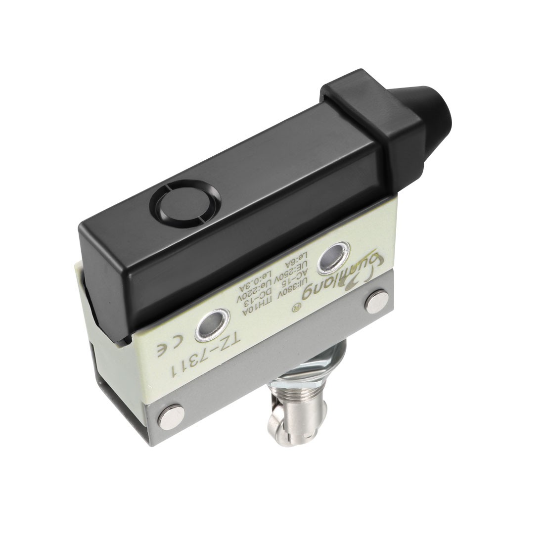 TZ-7311 SPDT 1NO+1NC Panel Mount Roller Plunger Momentary Micro Limit Switch