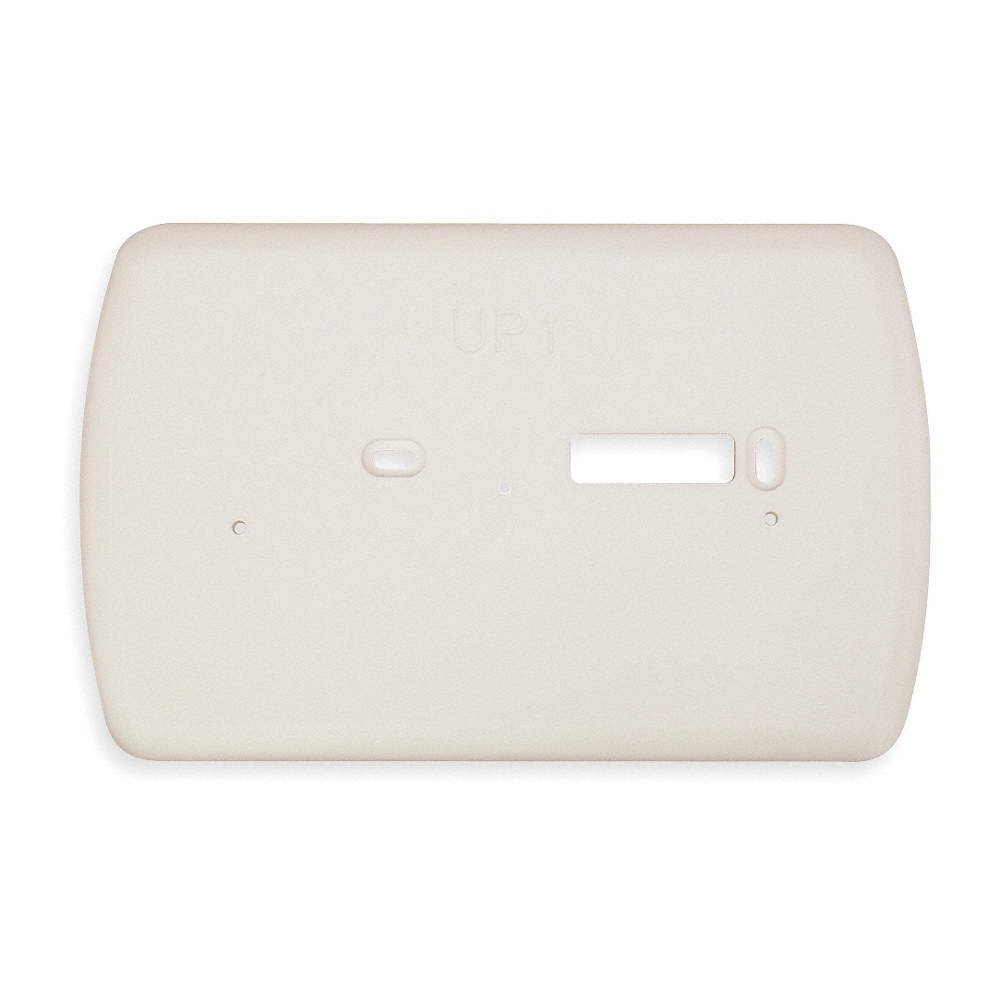EMERSON F61-2500 Wall Plate,White,4 3/4x7 5/8in 3MY21
