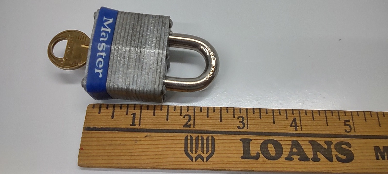 Masterlock No. 3 Padlock Hardened Lubricated