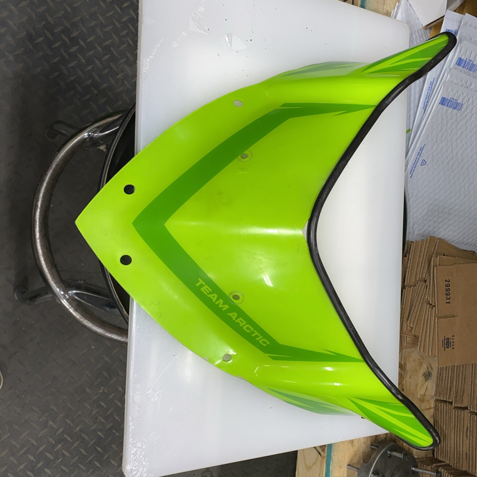 Arctic Cat Low Sno Pro Windshield - Hyper Green 1616-150