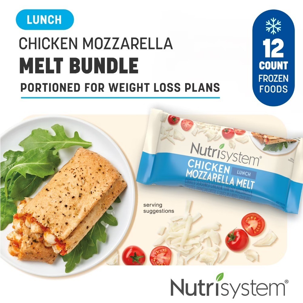 Chicken Mozzarella Lunch Melt 12 Pack Protein Packed Meal Easy