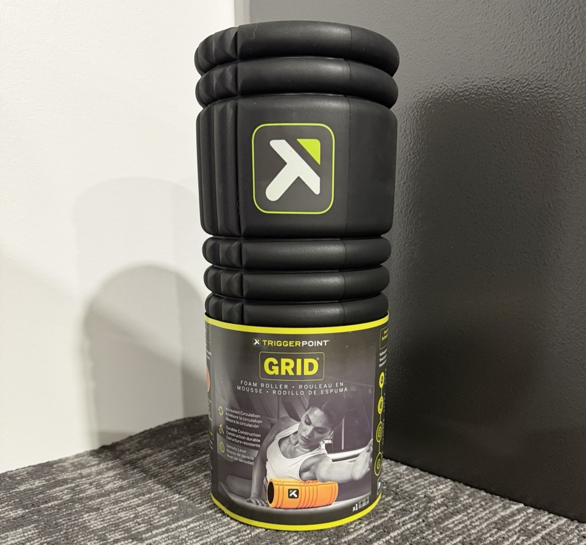 Trigger Point Performance TPT-GRDBW The Grid Black Foam Roller - Black