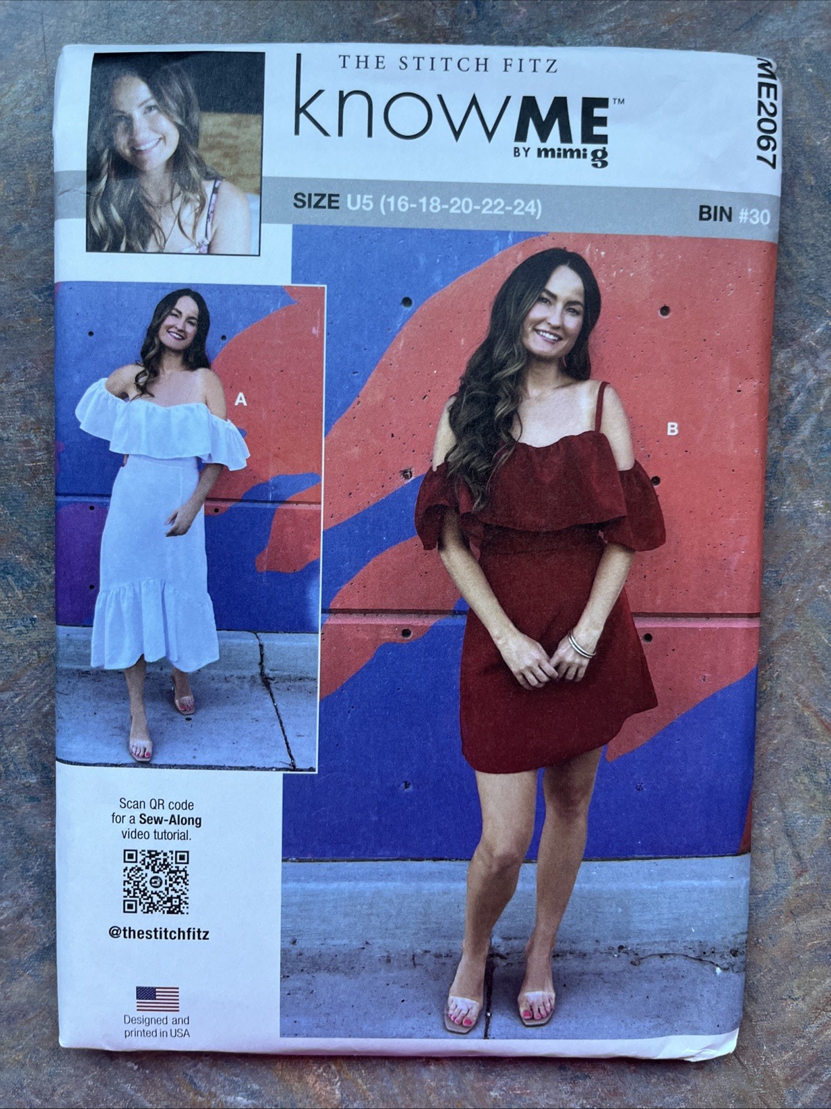 Know Me 2067 Sewing Pattern Boho Ruffled Sundress w/ variations Misses' 16-24