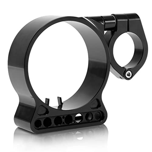 Motorcycle Speedometer Side Mount Relocation Bracket, 39MM Odometer Instrument