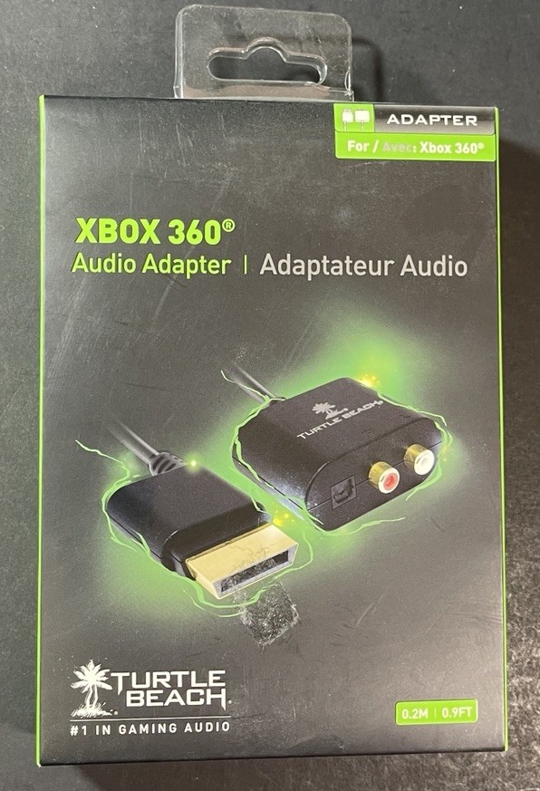 Turtle Beach XBOX 360 Audio Adapter Cable NEW