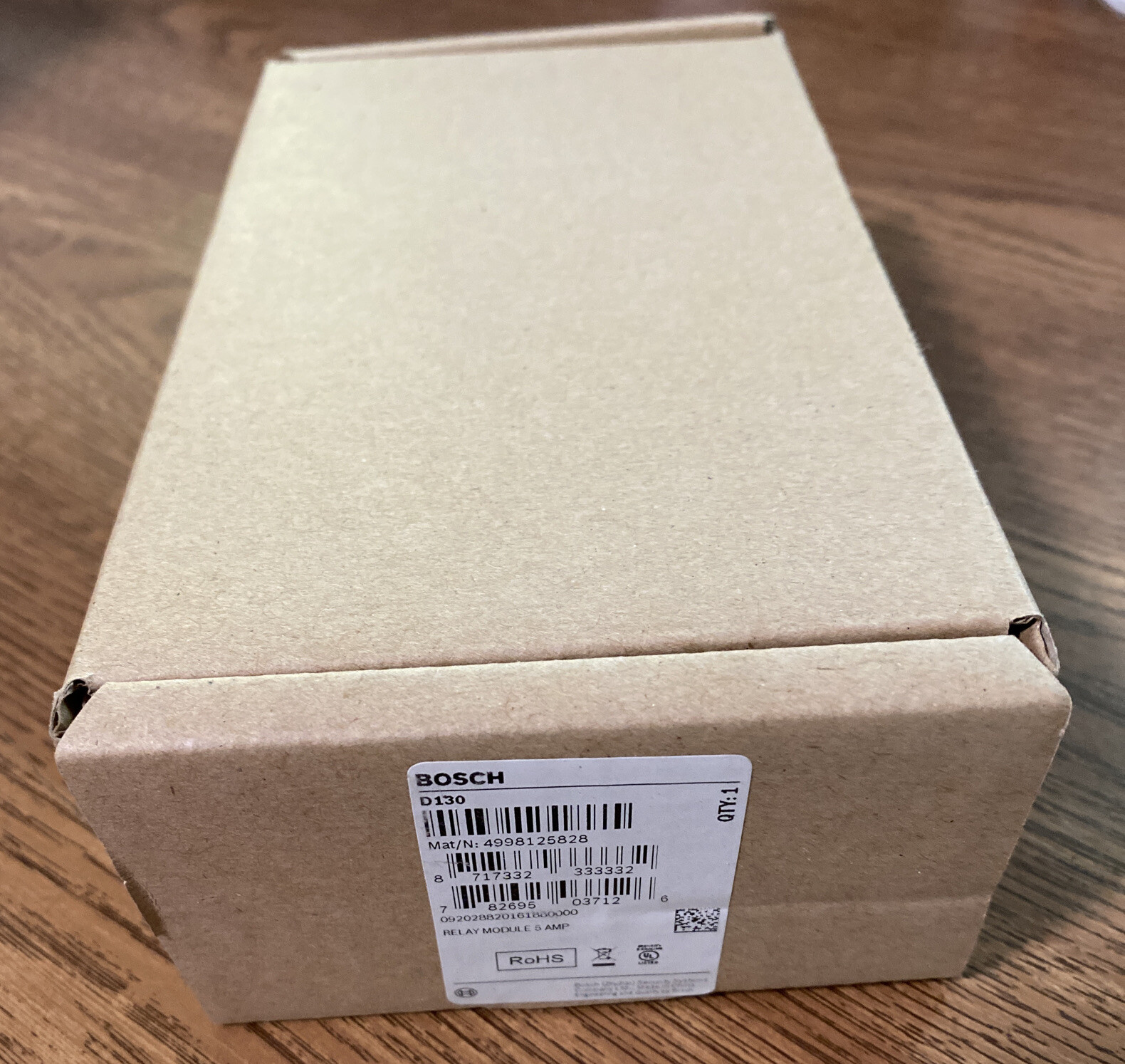 NEW Bosch D130 Relay Module 5 Amp 4998125828