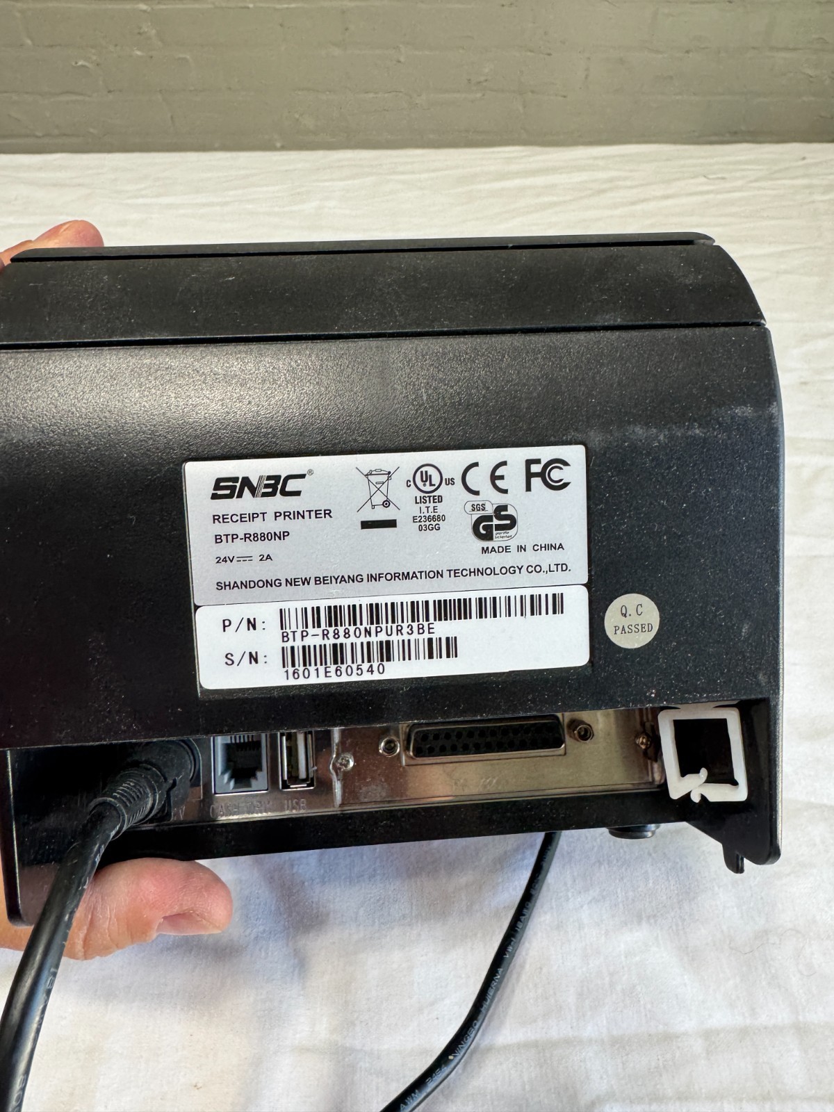SNBC BTP-R880NP Compact POS Thermal Receipt Label Printer USB (e31)