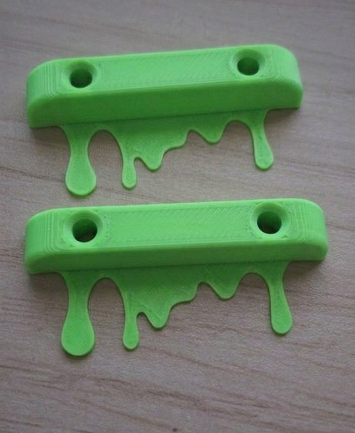 Bass Thumb Rest Dripping Finger Rest 3d PRINTED Bass Thumb Rest for Bass ×2