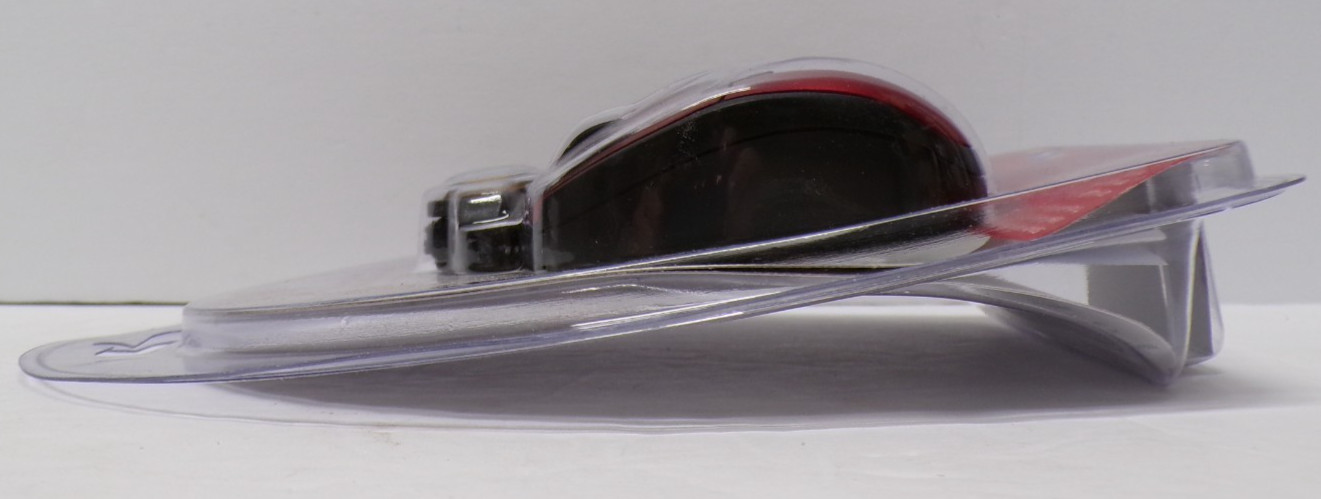 GE Mini Retractable Mouse 68594 Red