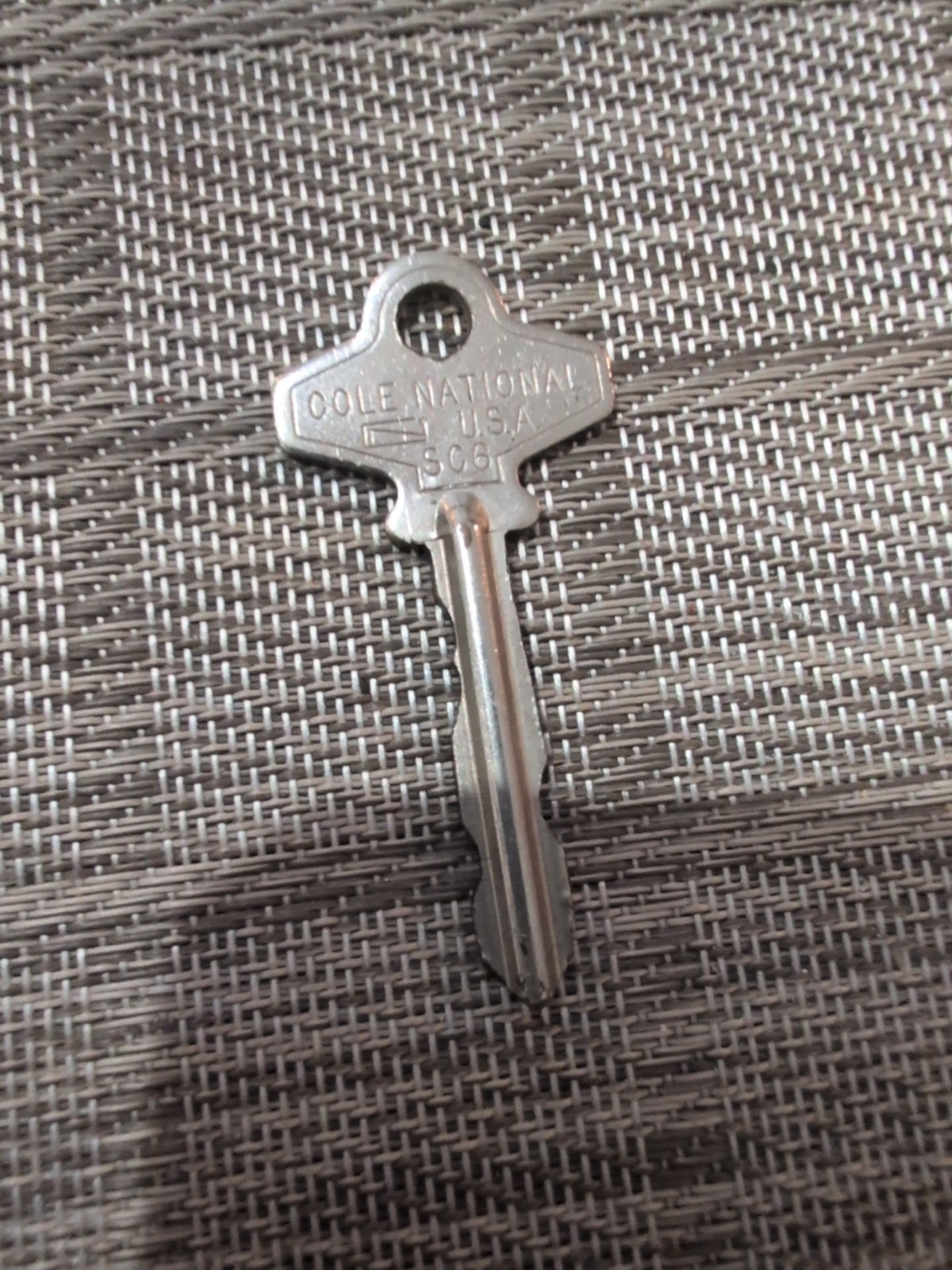 Vintage Cole National SC6 Key