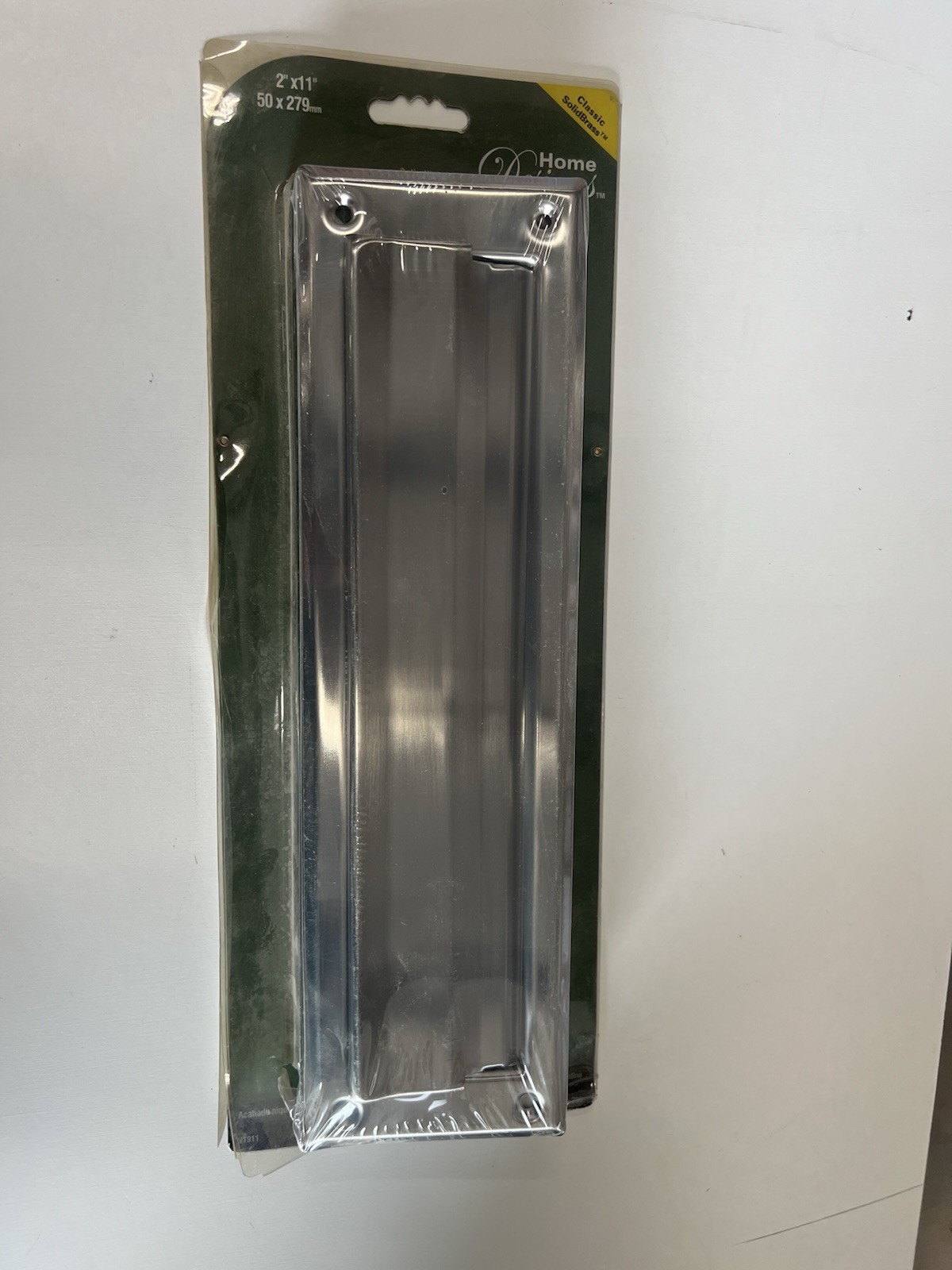 National Hardware N325290 Stanley V1911 Home Designs 2x11 Satin Nickel Mail Slot