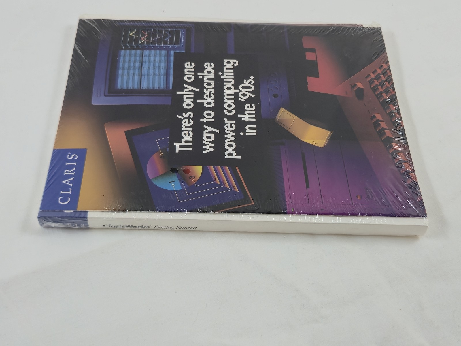 VINTAGE Claris Em@iler Email Software & ClarisWorks Getting Started Manual Mac