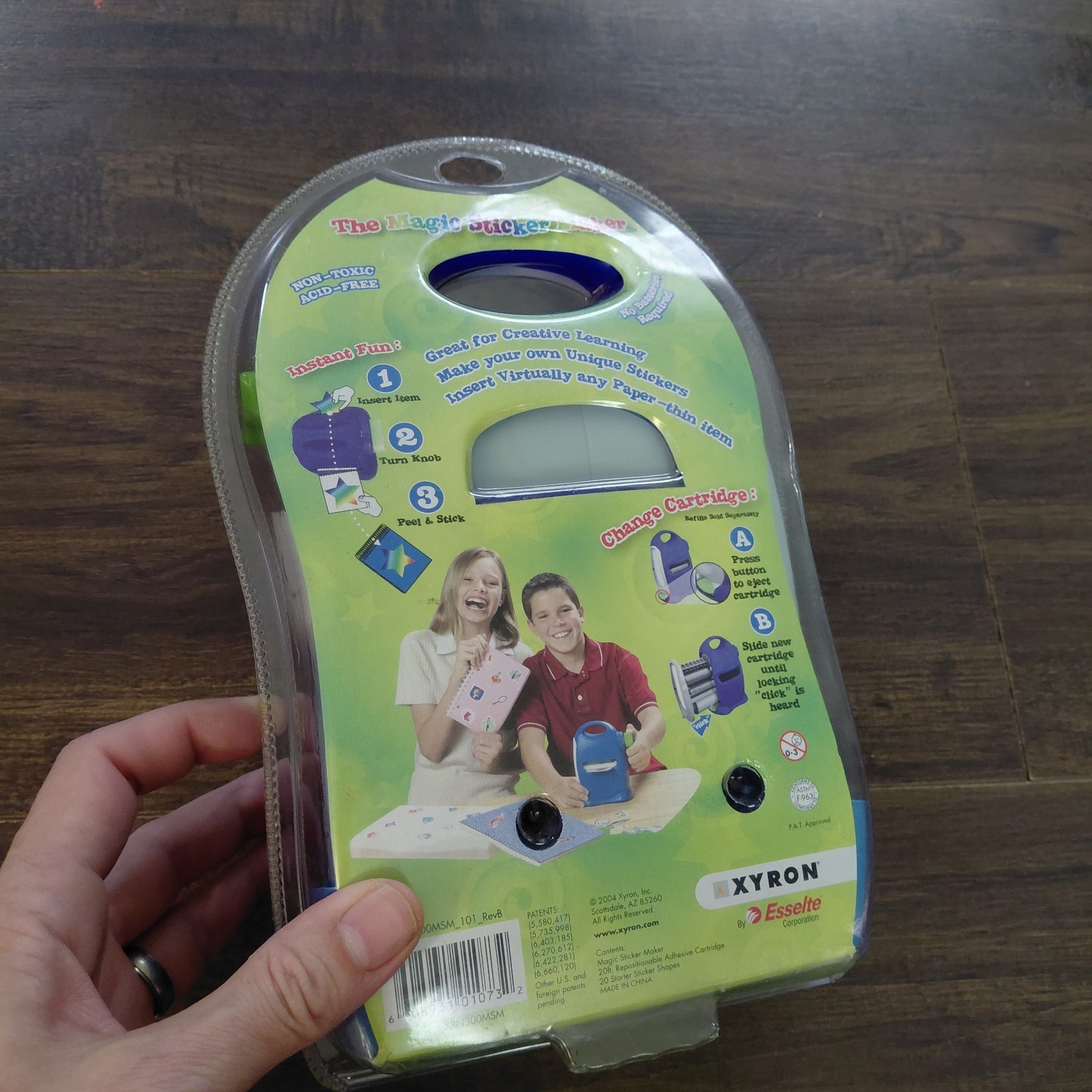 New / Unopened Xyron Magic Sticker Maker Create a Sticker 2 5" Kids Learning