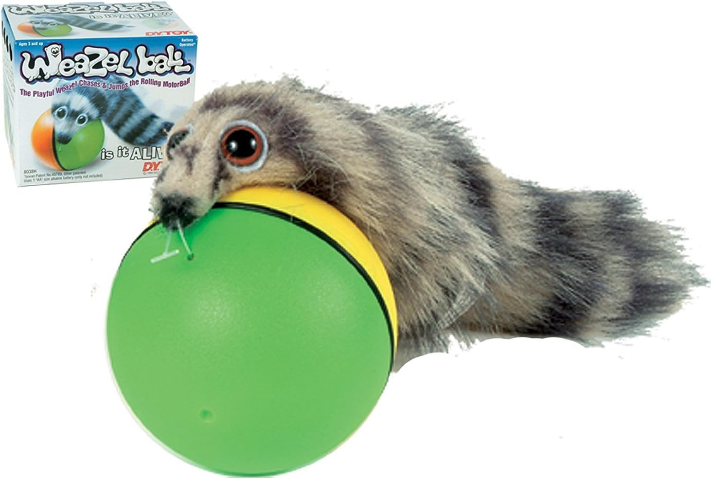 D.Y. TOY - the Original Weasel Ball, Interactive Motion Toy