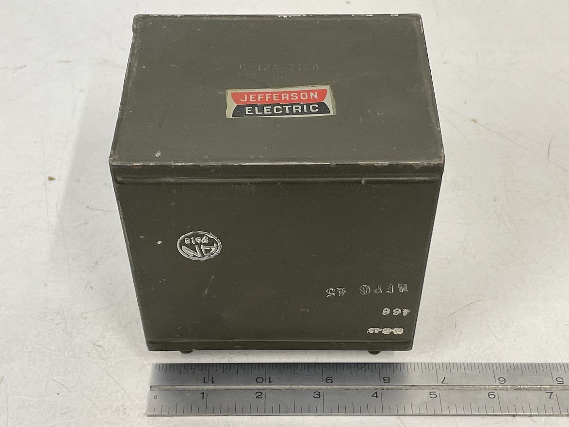 Jefferson Electric transformer, C-12A-7120, 360-0-360, 5v @ 2A, 6.3v @ 4A.