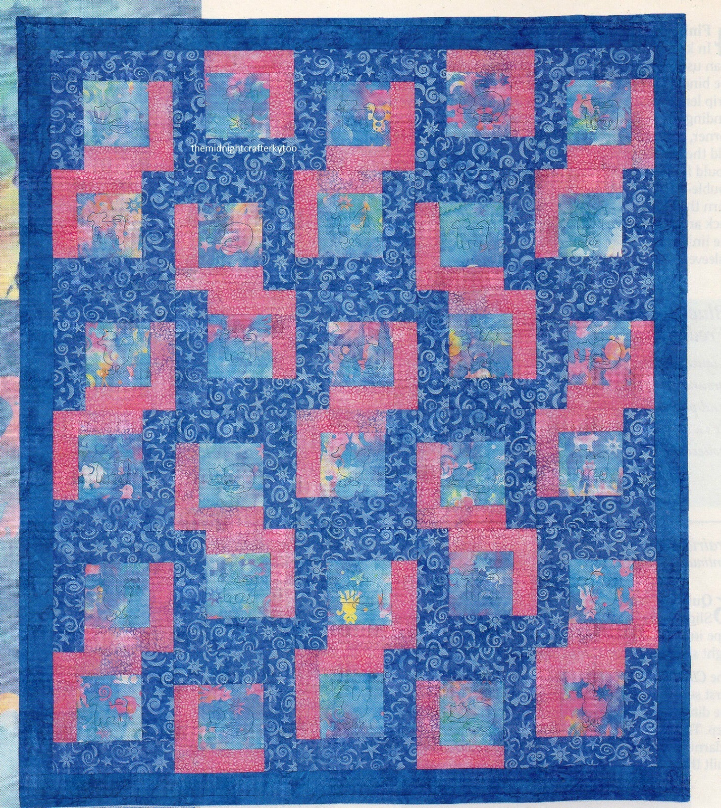 Toddler Time Quilt Pattern Pieced CR