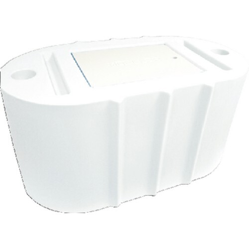 Moeller Oval 40 Gallon Livewell Bait Tank with Drain Plug - White