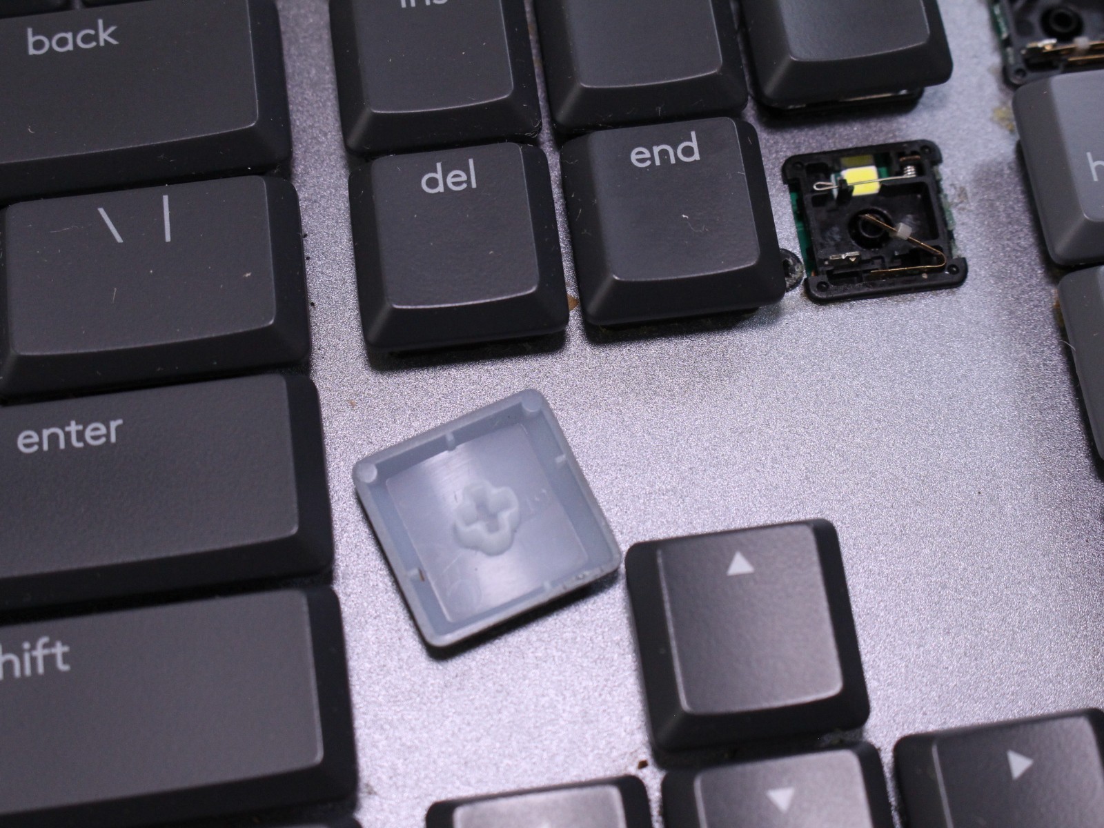 Logitech MX Keys Mechanical Key Cap REPLACEMENT Keyboard Part Only YR0082