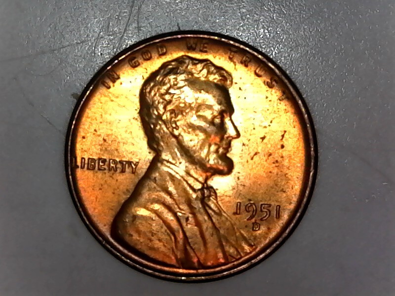 1951-D Lincoln Wheat Cent Uncirculated BU