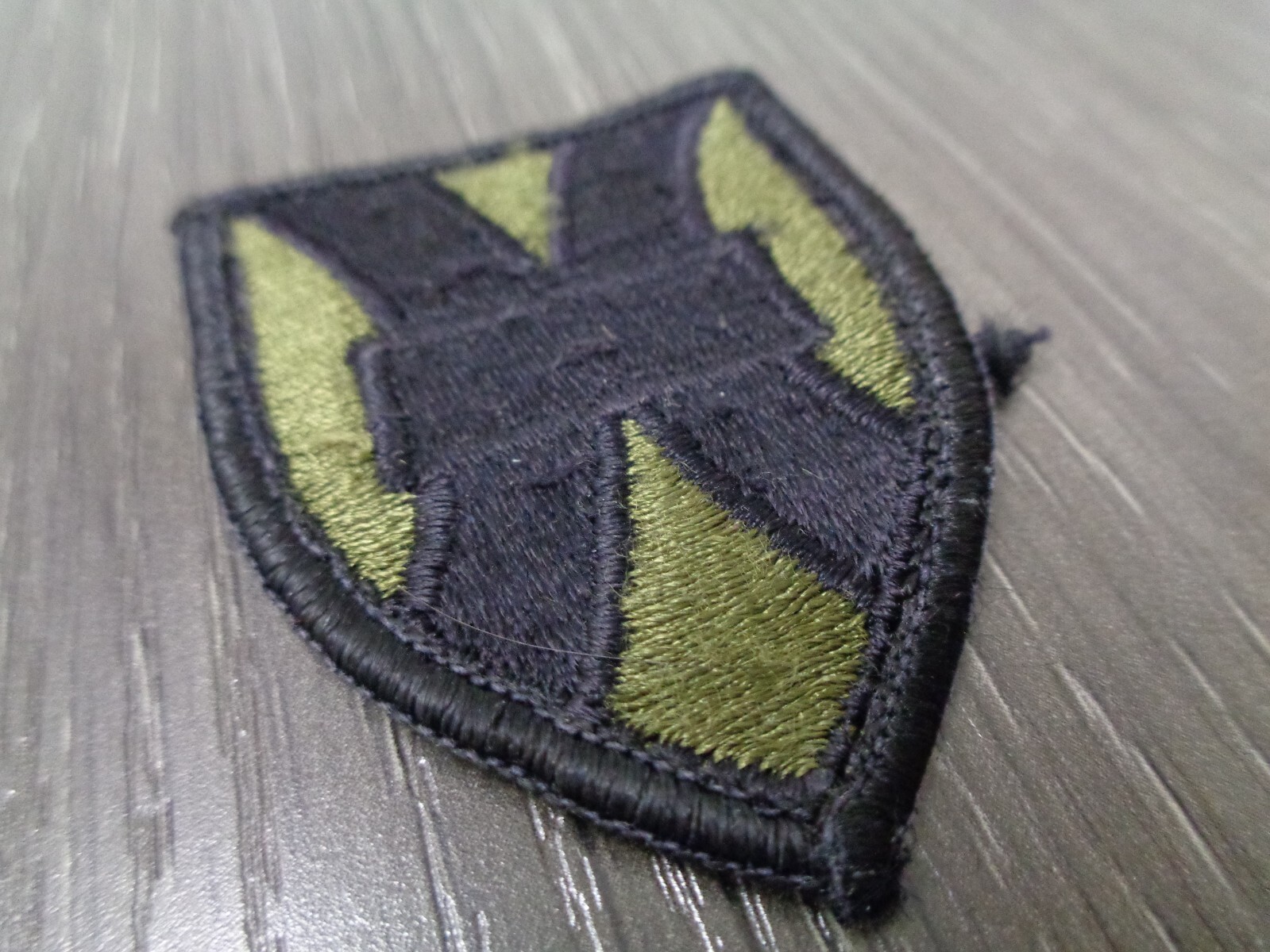 US Army 21st Sustainment Command Patch, Subdued. Vietnam issue