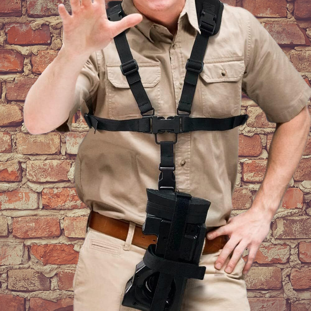 Tactical Adjustable Quick Release Gun Lanyard Shoulder Strap For P90 Rifle Sling