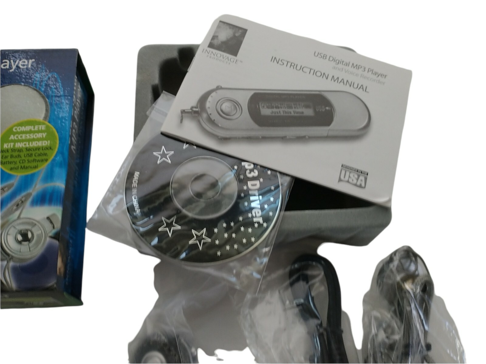 INNOVAGE USB DIGITAL MP3 PLAYER AND VOICE RECORDER