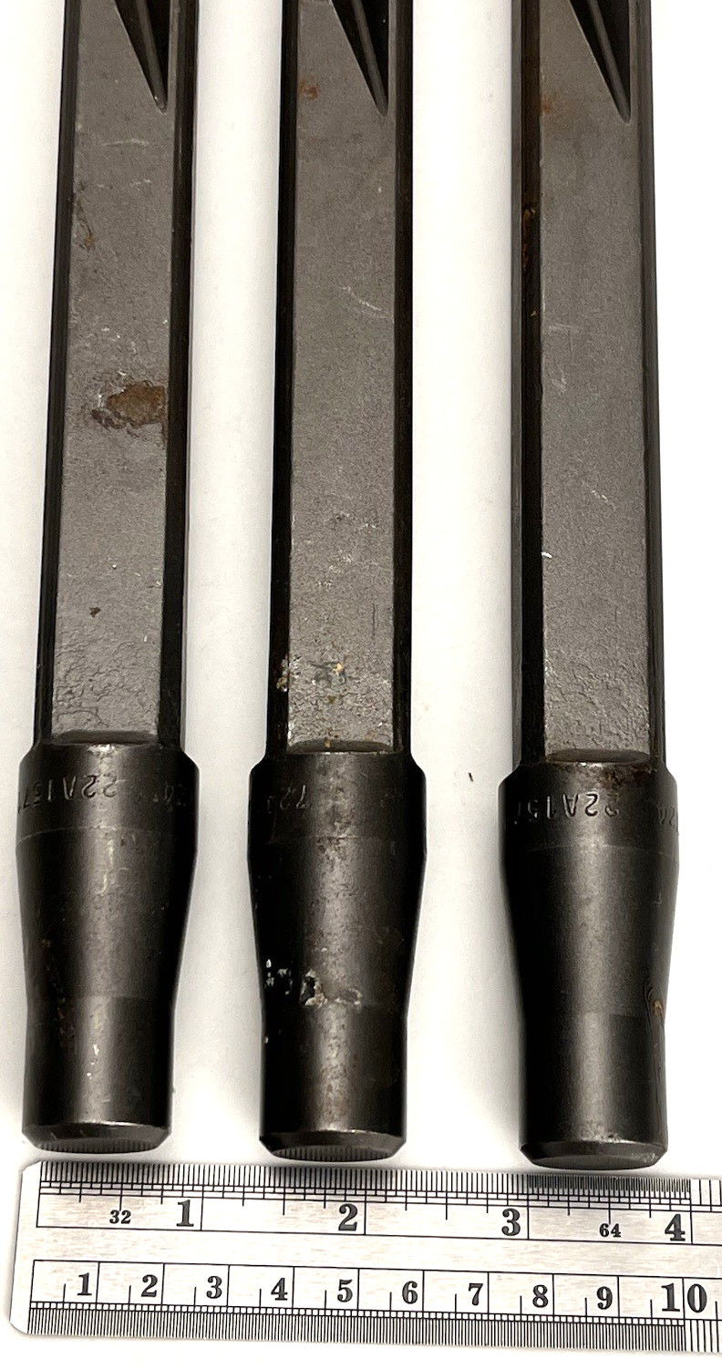 3-Pk Jumbo Rivet Buster Ripper Tools Chisel 724 22A157