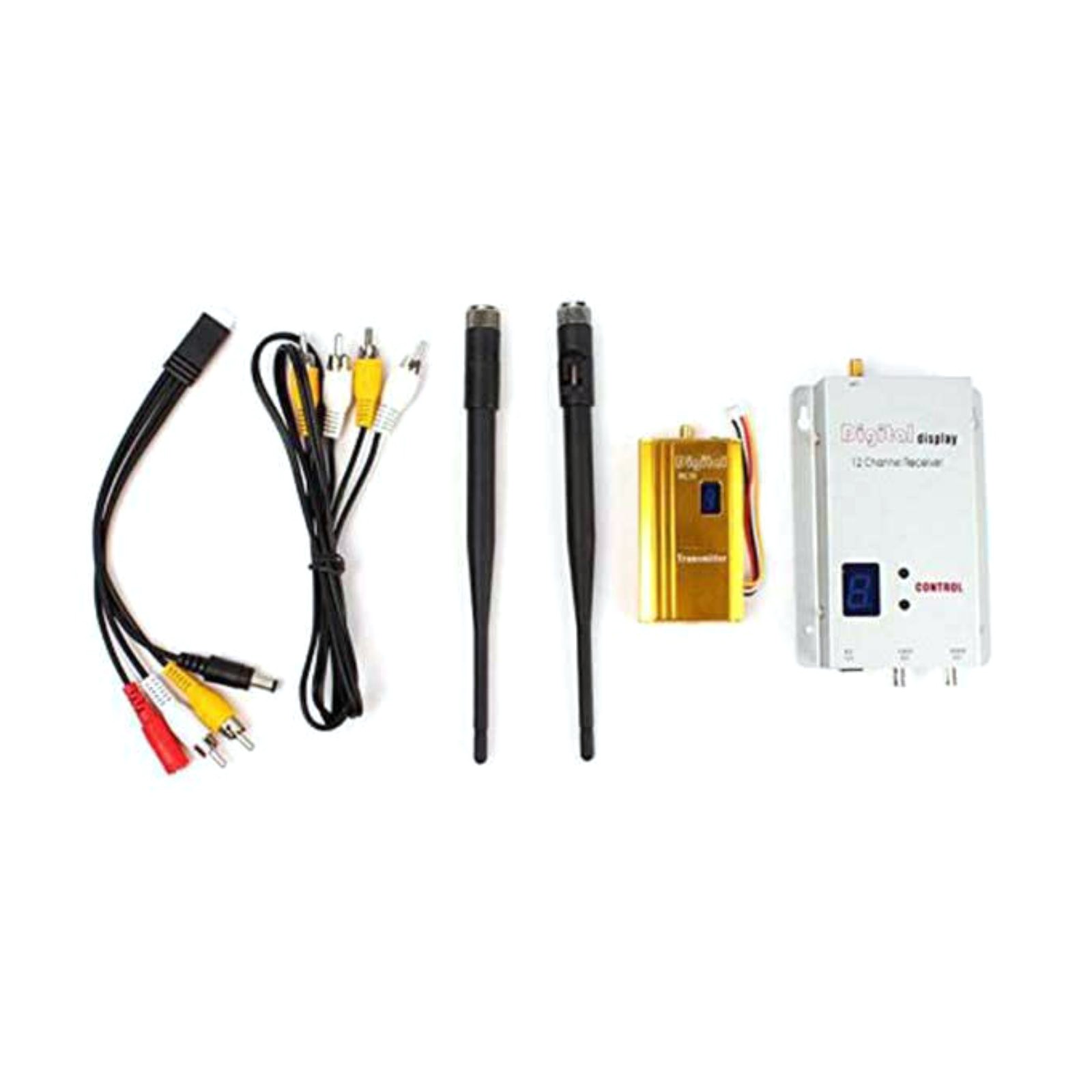 Professional Audio/Video Wireless Transmitter-Receiver AHD/CVBS Signal Support