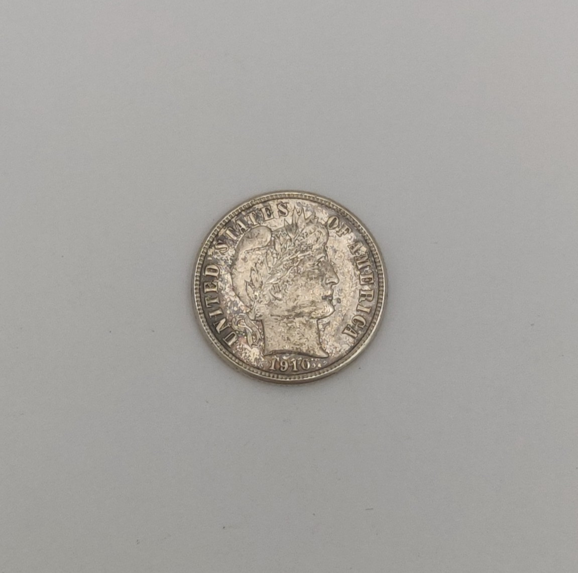 1910-D BARBER DIME