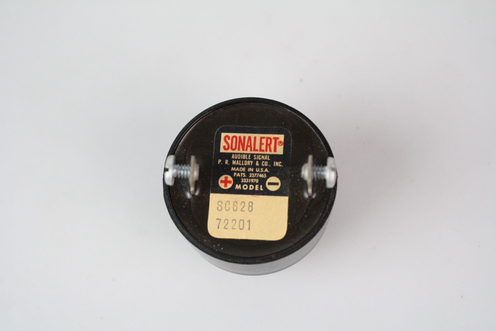 Sonalert Mallory 6-28 VDC 3-14 MA -- SC628