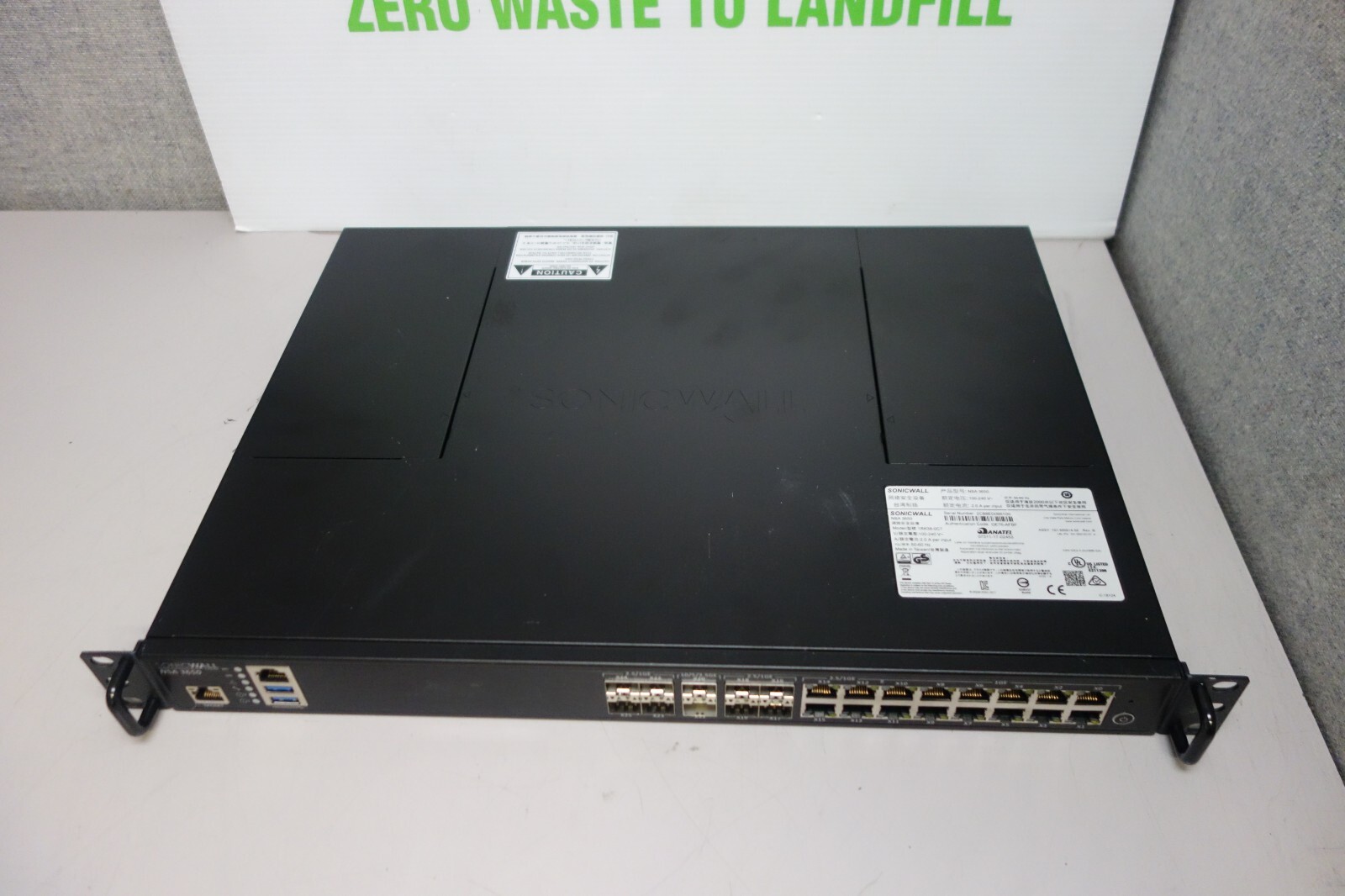 SonicWALL NSA 3650 Firewall 101-500514-50