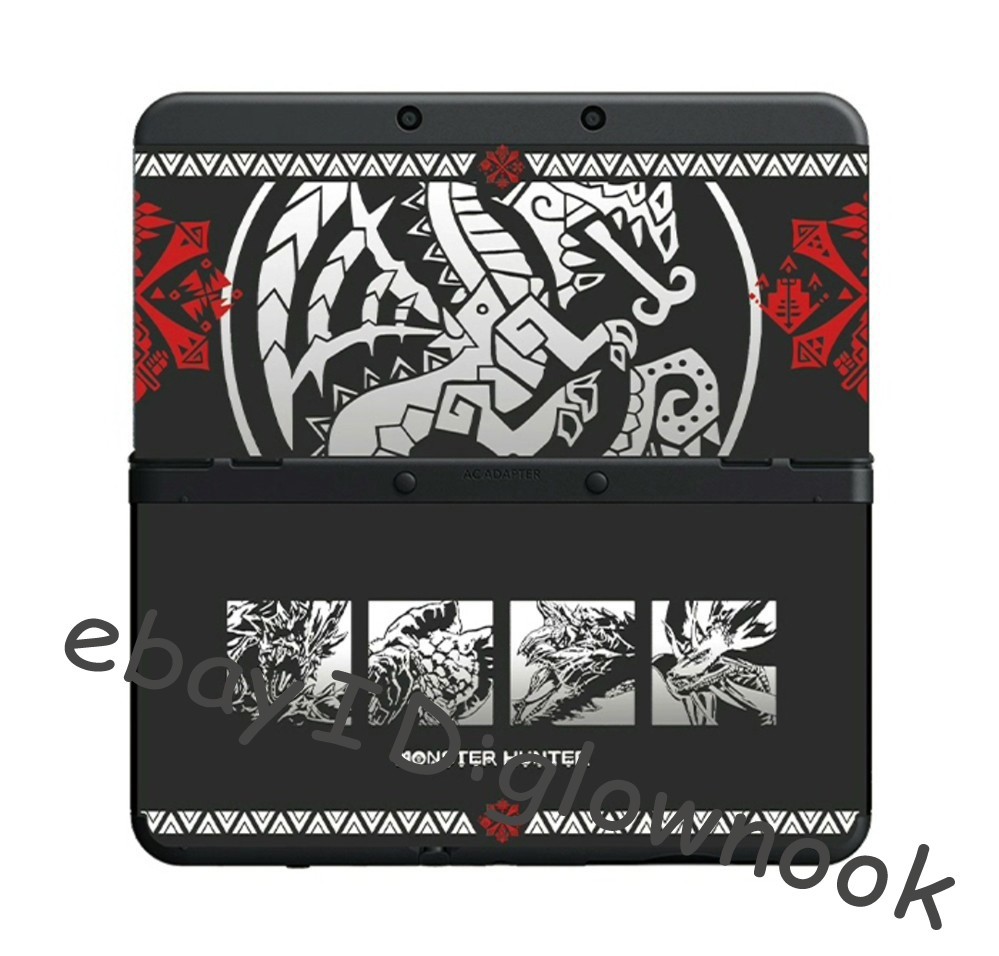 Monster Hunter 4 Ultimate Case for New Nintendo 3DS MH4U Replacement Shell Cover