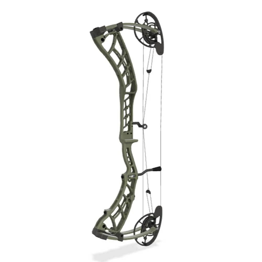 Xpedition Reflexion 32 bow, Right Hand  GREEN Riser, Black Limbs, Black Strings,