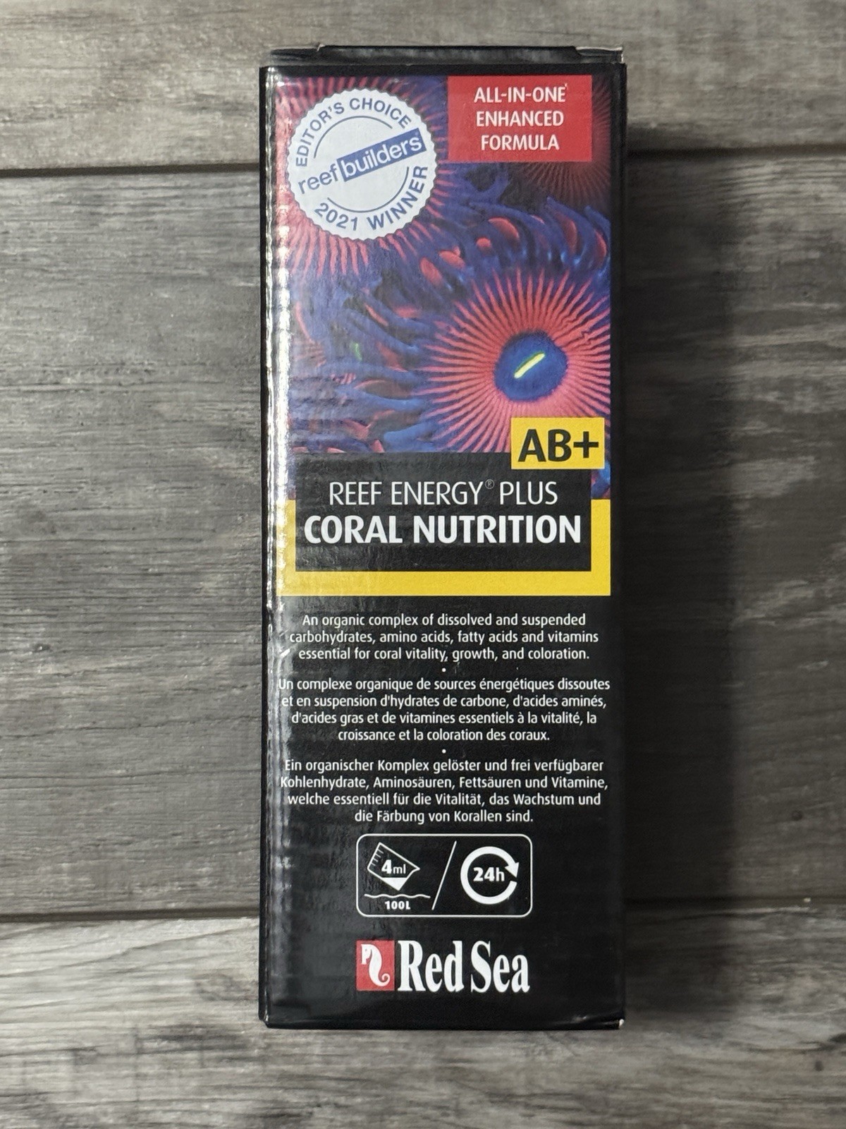 Reef Energy AB+ Plus Coral Nutrition (500 ml) - Red Sea - Brand New - Fast Ship