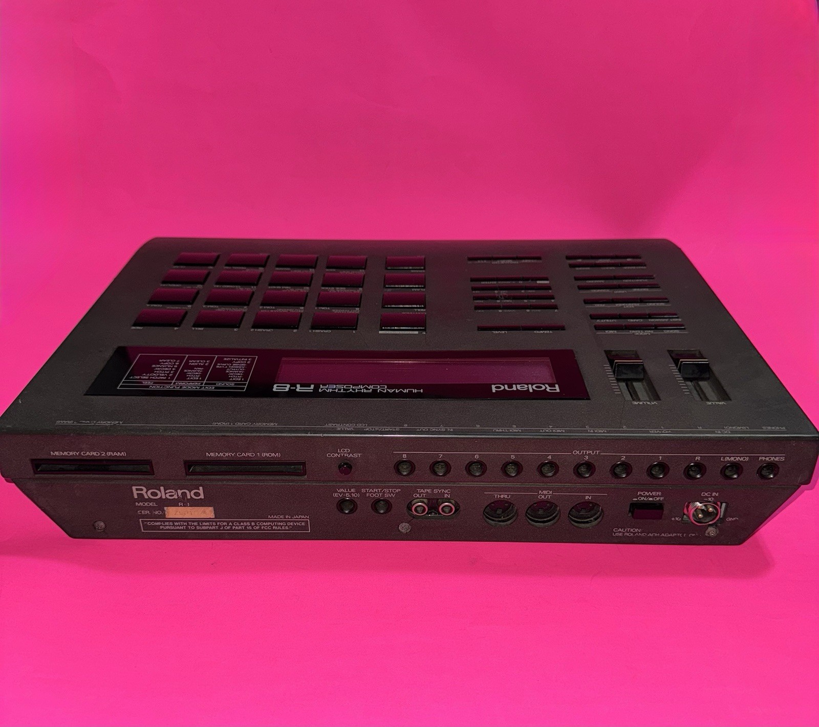 Roland R-8 HUMAN RHYTHM COMPOSER UNIT ONLY
