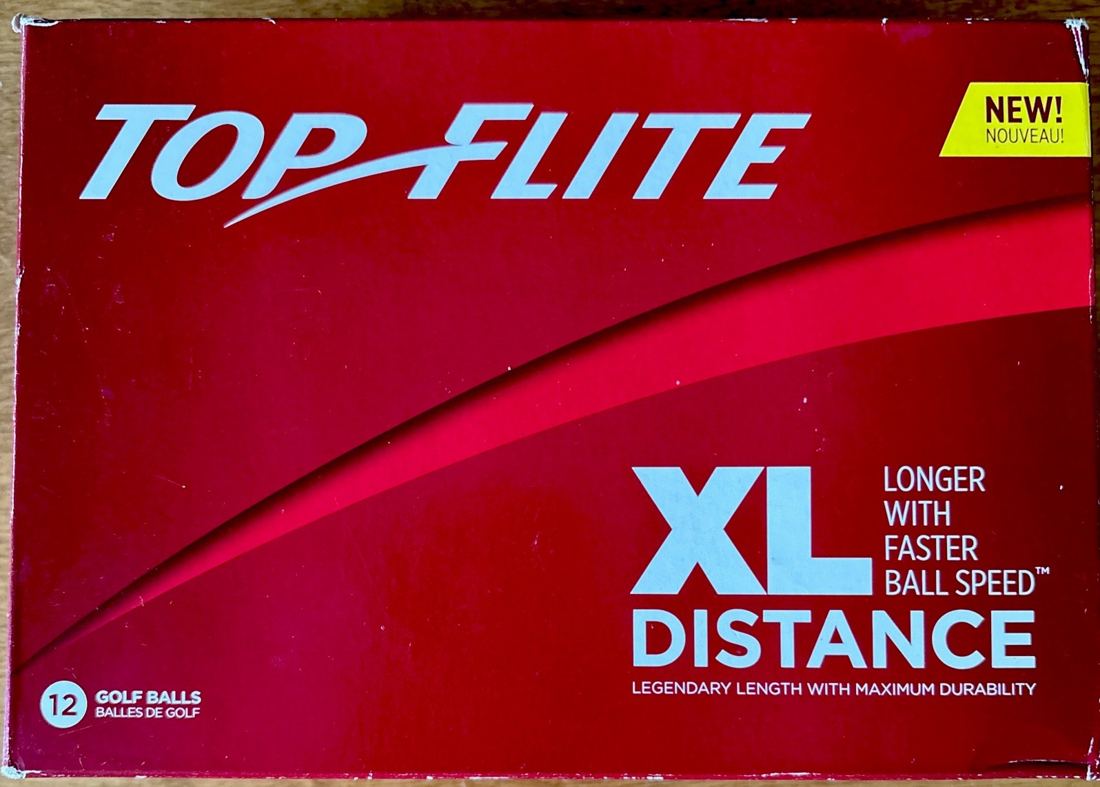Top Flite Callaway XL Distance New Open Box Four Containers Of 3 Packs