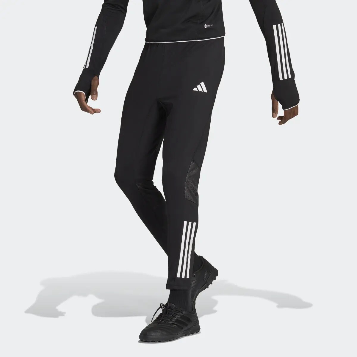 Size 2XL- Adidas Men's Football Tiro 23 Pro Soccer Pants, Black/White.