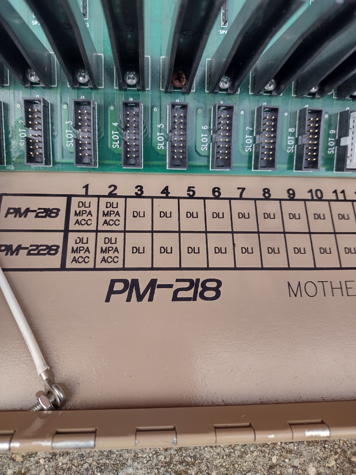 2 Harris Pacemaker PM-218 Autogram Broadcast Mixing Board VU METERS