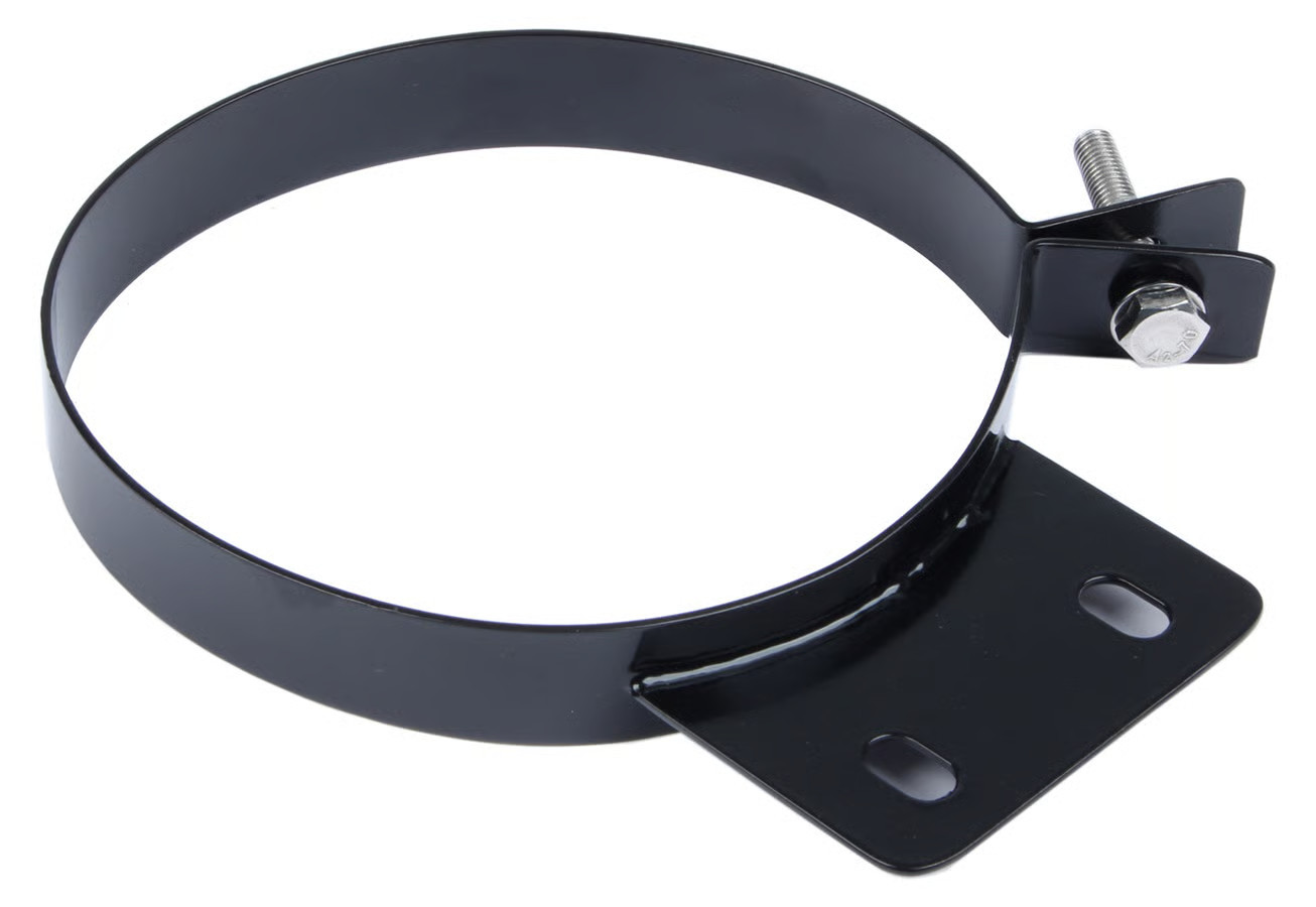 Pypes HSC008B Exhaust Clamp - Stack Clamp - 8 in Diameter - Stainless - Black -