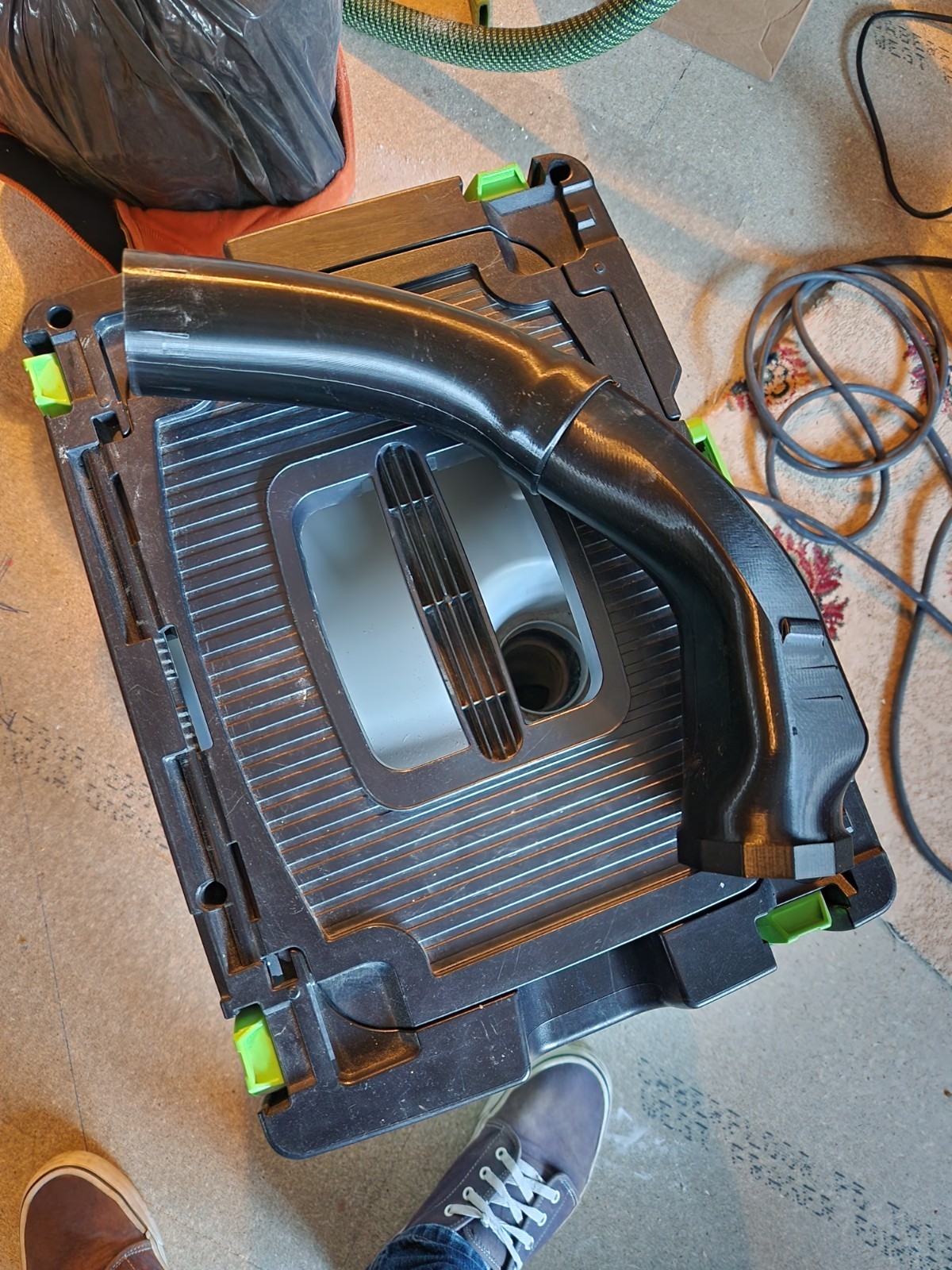 Front Hose Port Extension for FESTOOL CTM MIDI - Anti Static