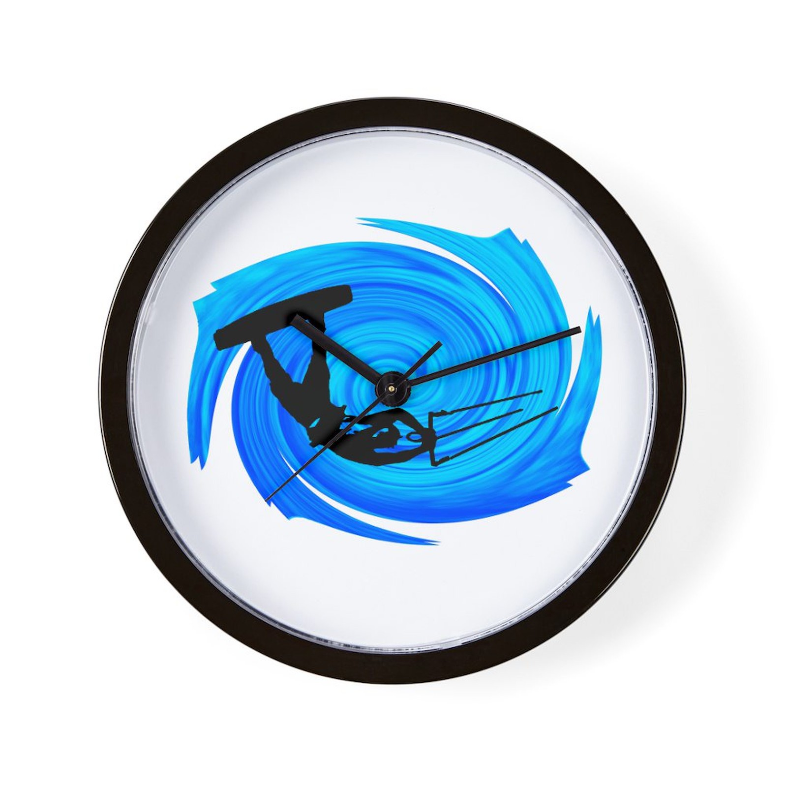 CafePress KITEBOARD 10" Wall Clock (1802042755)