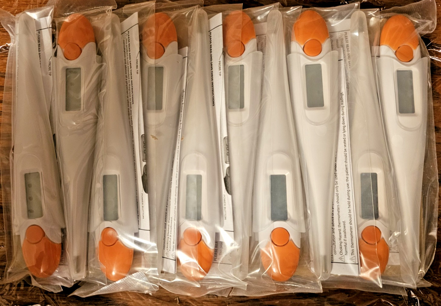 Bulk Quantity of 20 Veridian Healthcare 60-Second Digital Thermometer 08-518 F/C