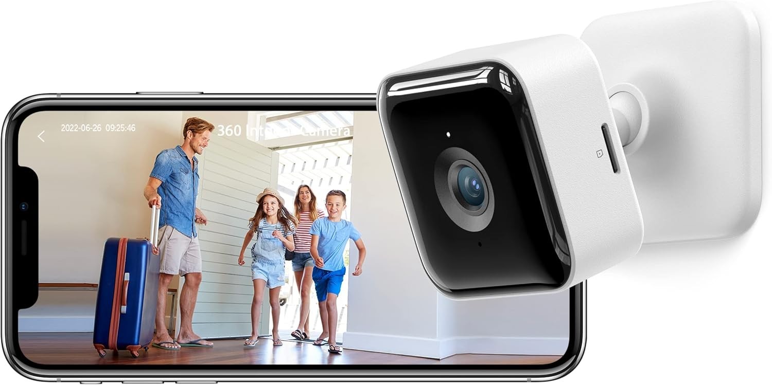 Camaras De Seguridad Inalambricas 1080P Con Audio Para Casa Interior Pequeñas