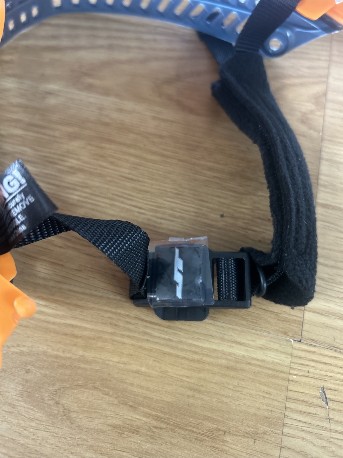 JT Bottom Orange Skirt Paintball Mask Ice Magnetic Strap Clasp