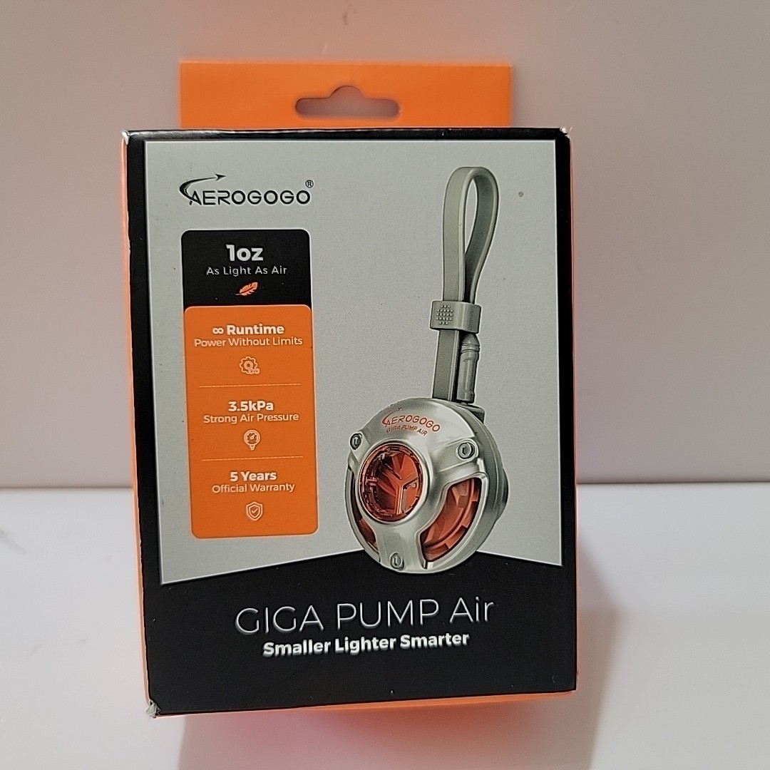 Aerogogo GIGA Pump Air Pump for Inflatables, Only 1oz Ultra-Mini Portable Air Ma