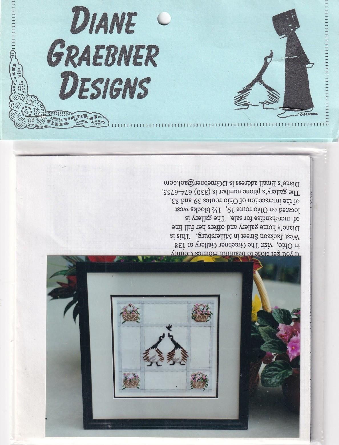 Diane Graebner Designs Counted Cross Stitch Pattern "Friendship" DGX-056
