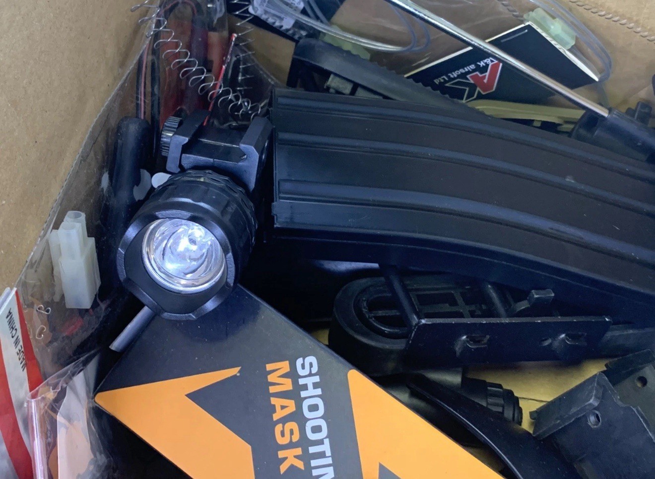 AIRSOFT BONEYARD BOX PARTS BOX