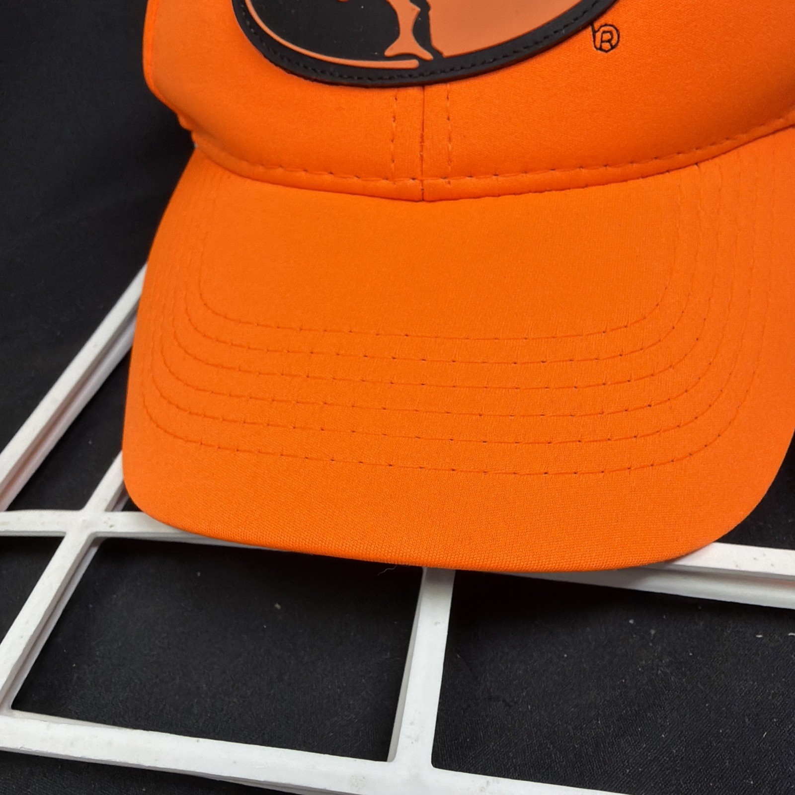 MOSSY OAK Neon Blaze Hunter Safety Orange Camo Hunting Outdoor Cap Snapback Hat