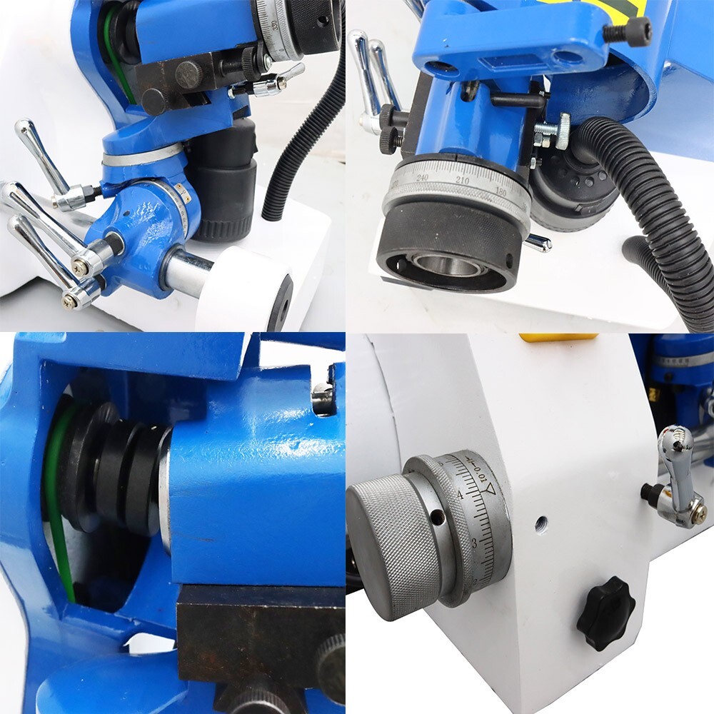 R8 Collet Cutter Grinder Sharpener Drill Bit End Mill Grindering Machine 110V